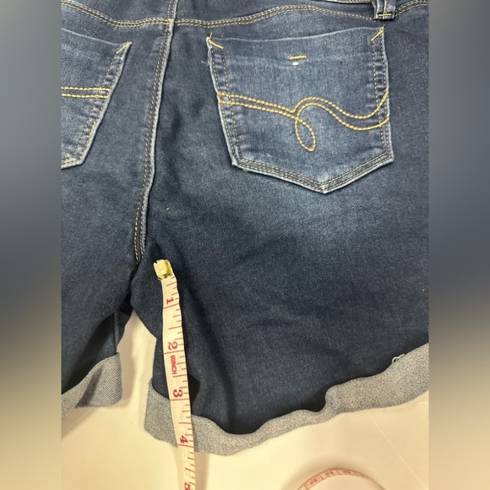Royalty For Me Blue Jean Shorts with Distressed Hems - Picture 8 of 8